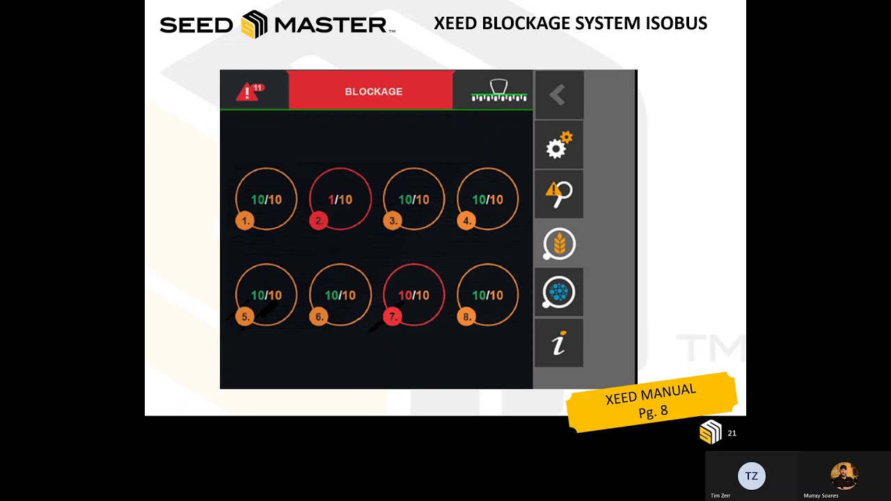 SeedMaster Training - Digitroll Xeed