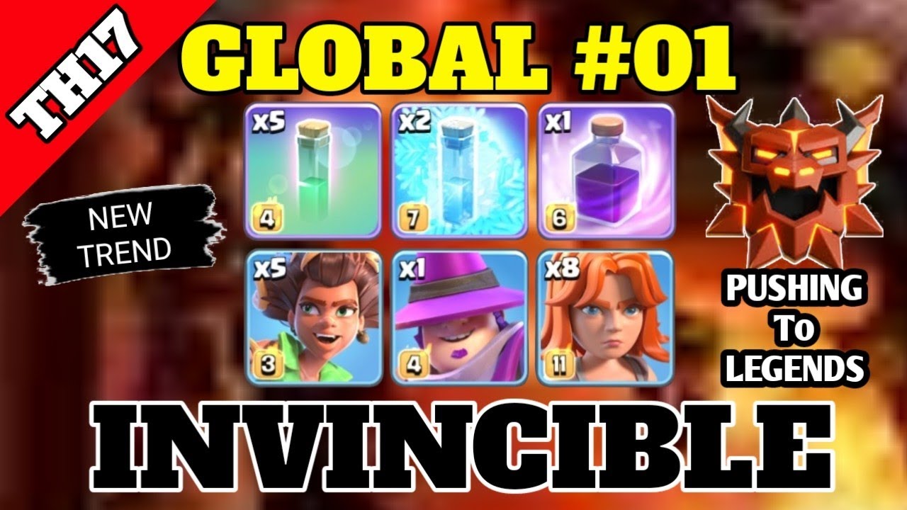 Best Th17 Attacks: Legend Players Are Using This Most Epic Strategy After Update (Clash Of Clans)