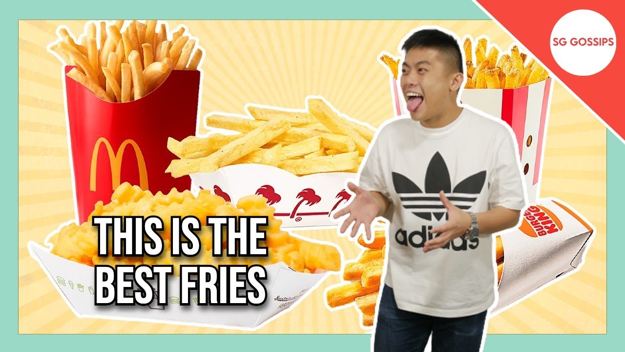 Это лучшая картошка фри в сингапурском фастфуде?
