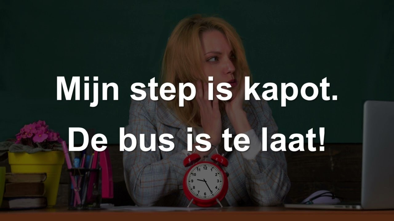 Te laat voor de les