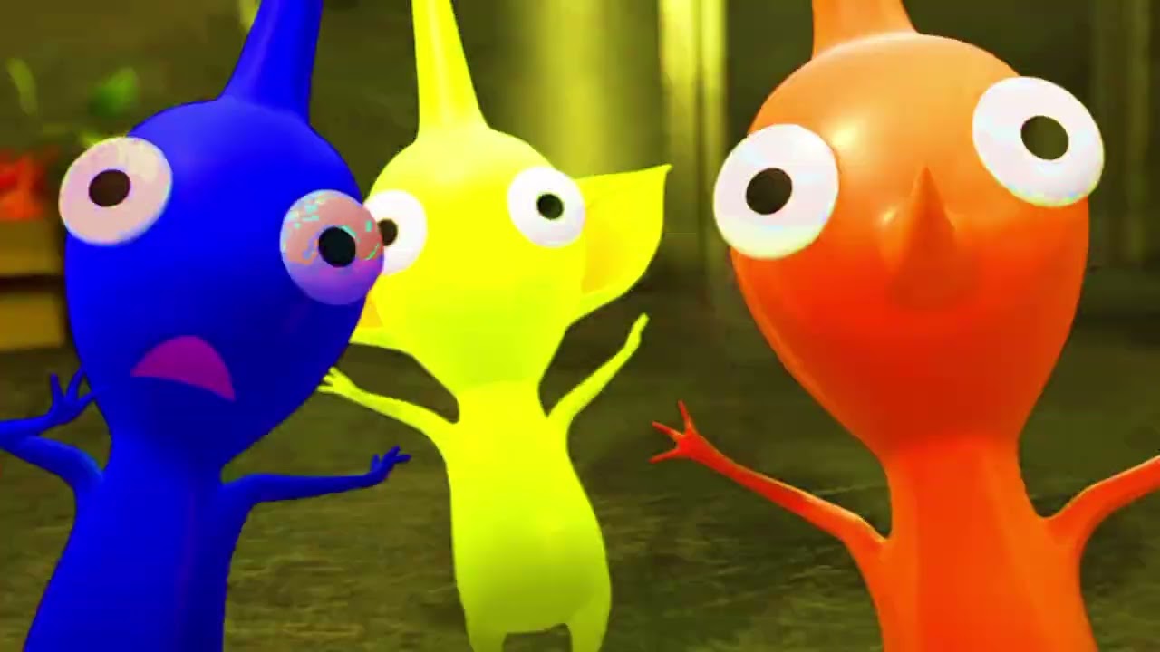 Pikmin catching/scared so step back the those pikmin on able leaders#inspired#preview 