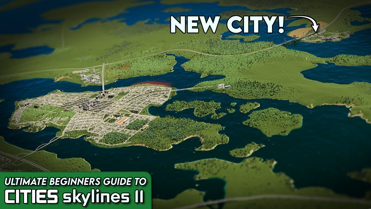 Going Regional:  How to Start a Second City on Your Map in Cities Skylines 2 (2023)!  |  UBG 4