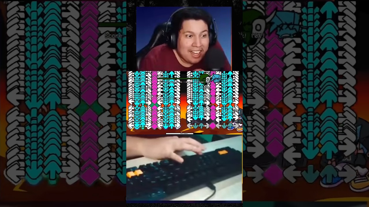 FNF shaggy impossible mod was broken! haha #fnf