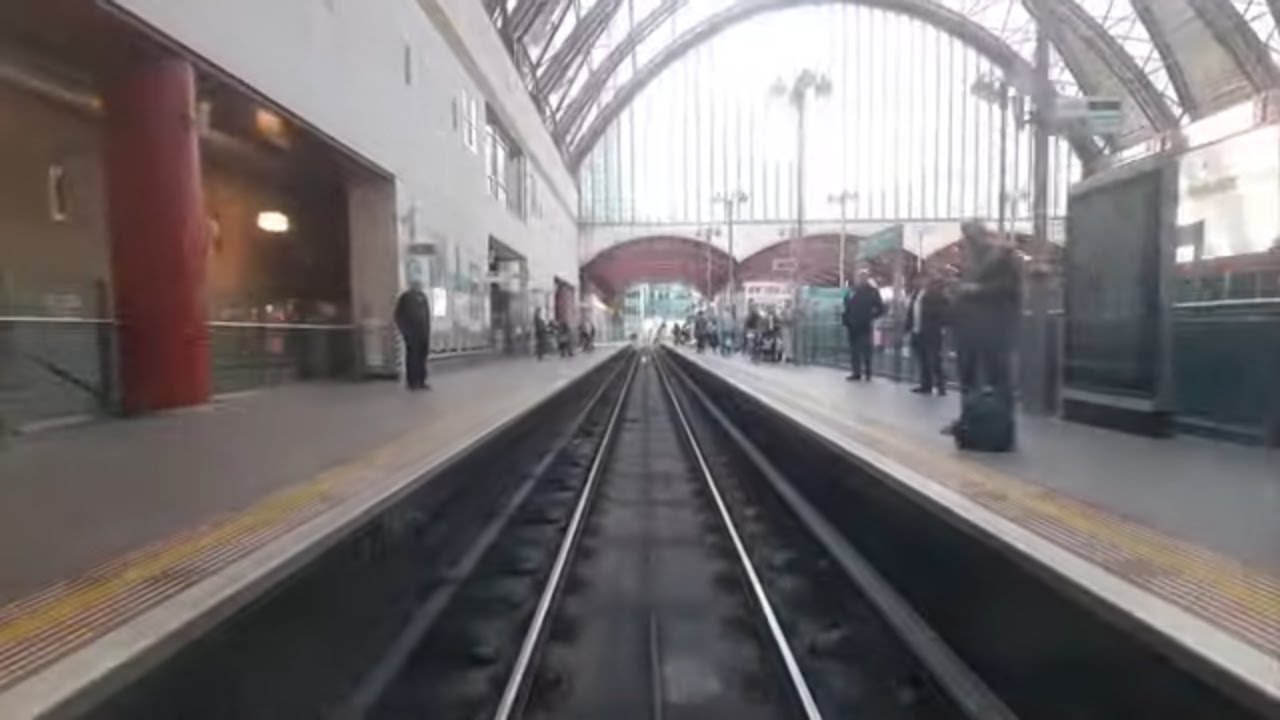 🇬🇧London - Docklands Light Railway from Bank to Lewisham A Cinematic Journey 4k 60 fps