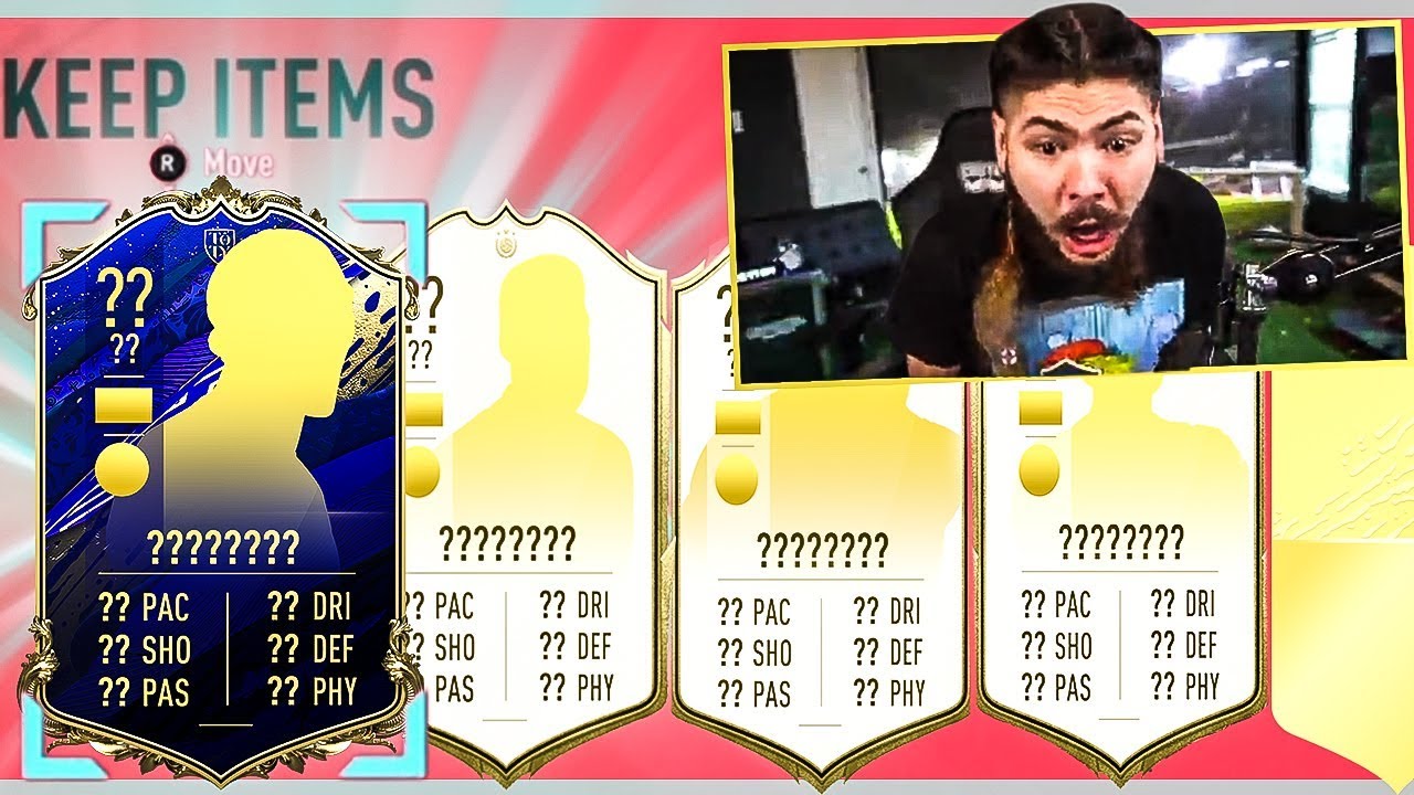 TOTY & 4 ICONS PACKED!! NO WAY!! FIFA 20