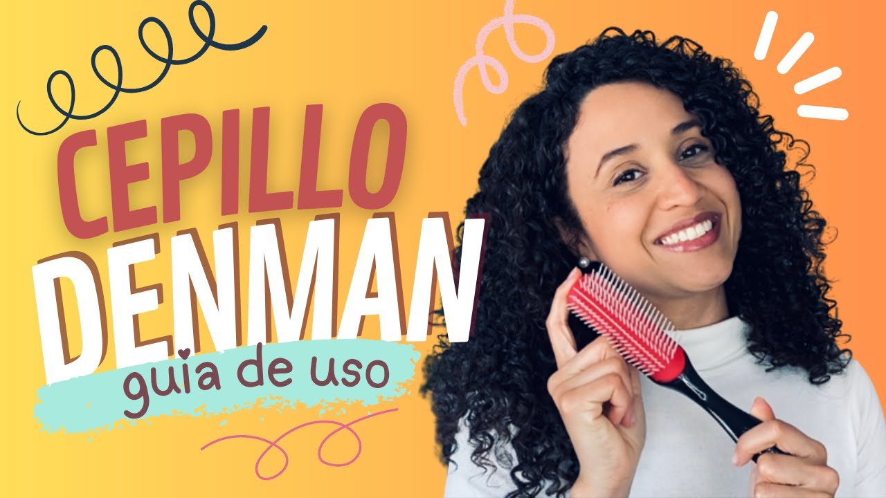 ¿Cómo Definir tu Cabello Rizado con un Cepillo DENMAN? | Guía de Uso Cepillo Denman @hechaconrizos