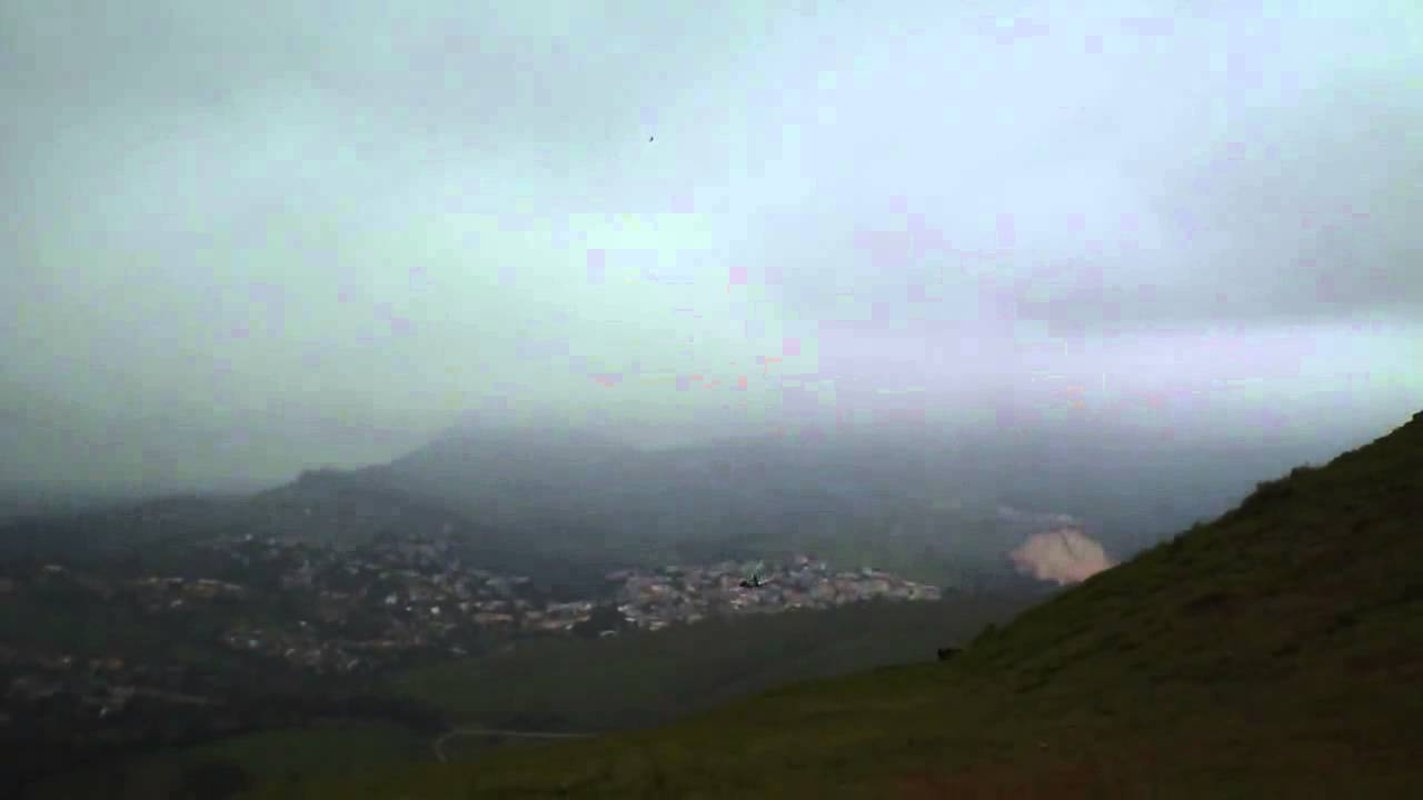 Spectacular Collision at the Slope