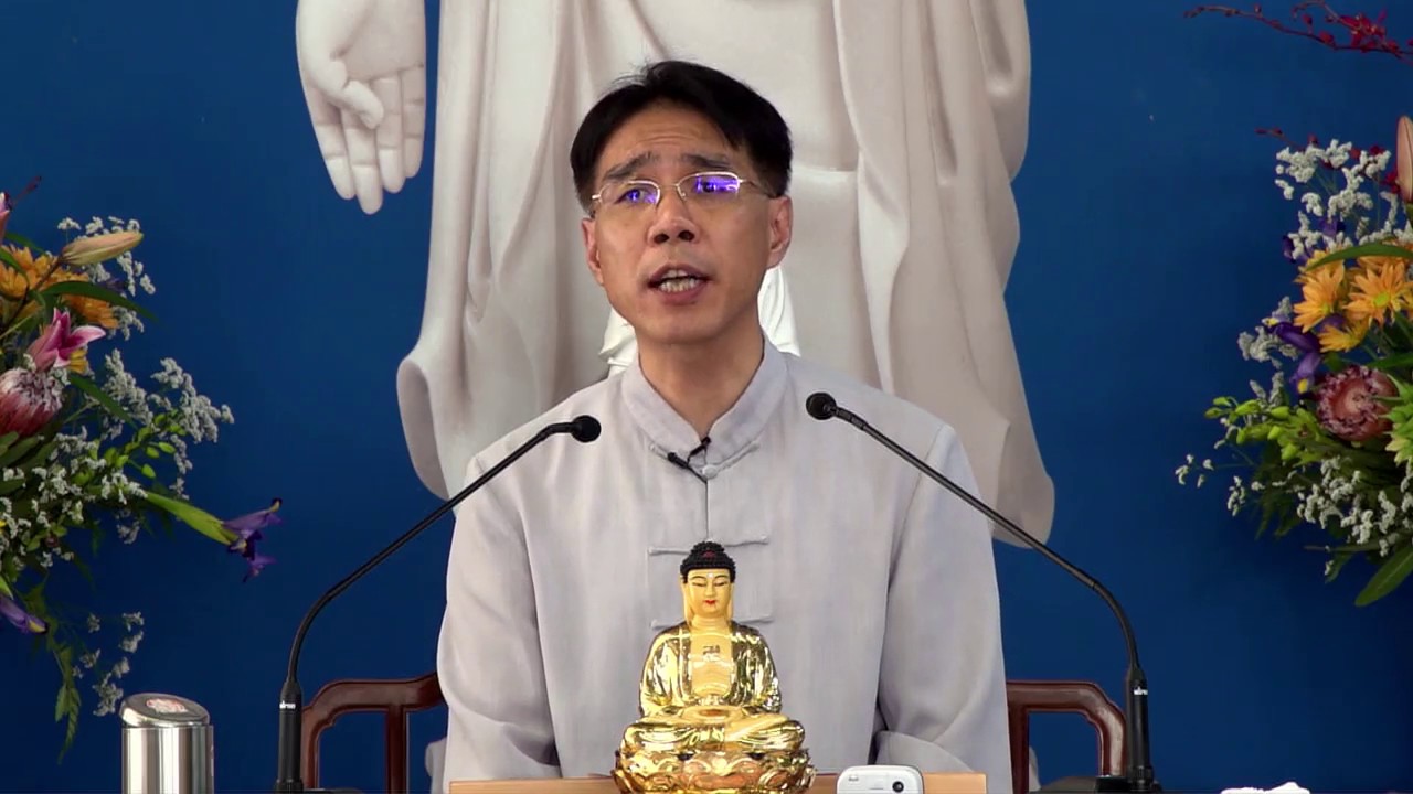 二零一七年先師長善護追思紀念法會 誠敬謙和 六和報恩-2周泳杉老師主講