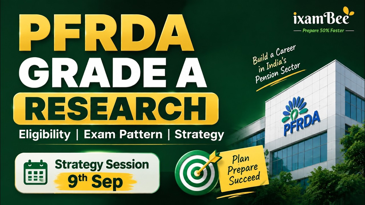 PFRDA Grade A Research 2026 🔥 | Eligibility, Exam Pattern & Preparation Strategy
