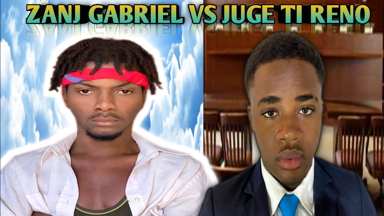 JIJMAN ZANJ GABRIEL ak JUGE TI RENO 😂😂🤣🤣🔥🔥 JUGE la pran Jijman an pouli 😂😂🤣🤣