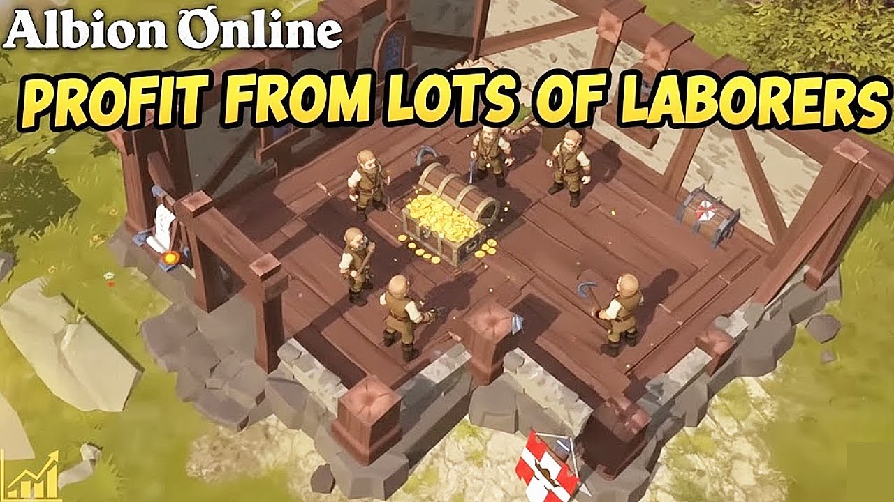 Albion Online - Profit from LOTS of LABORERS