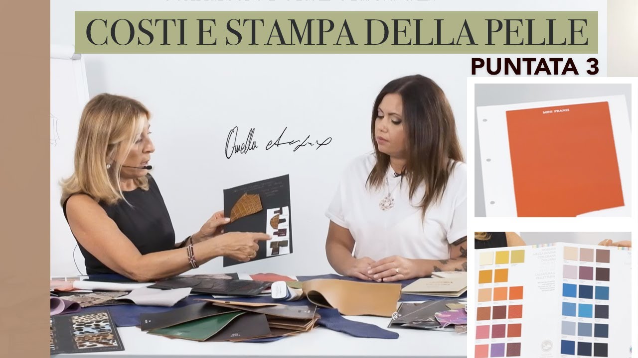 COSTI e tipologie di STAMPA della PELLE - PUNTATA 3