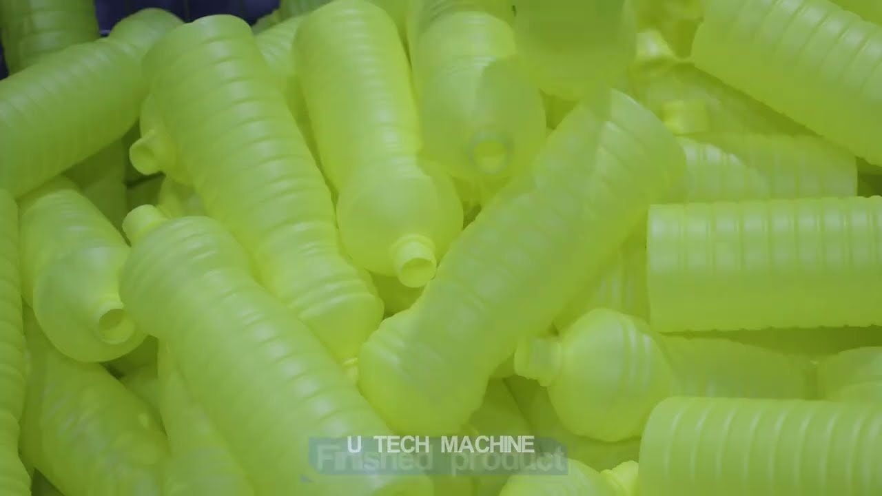 extrusion blow molding machine  with robot