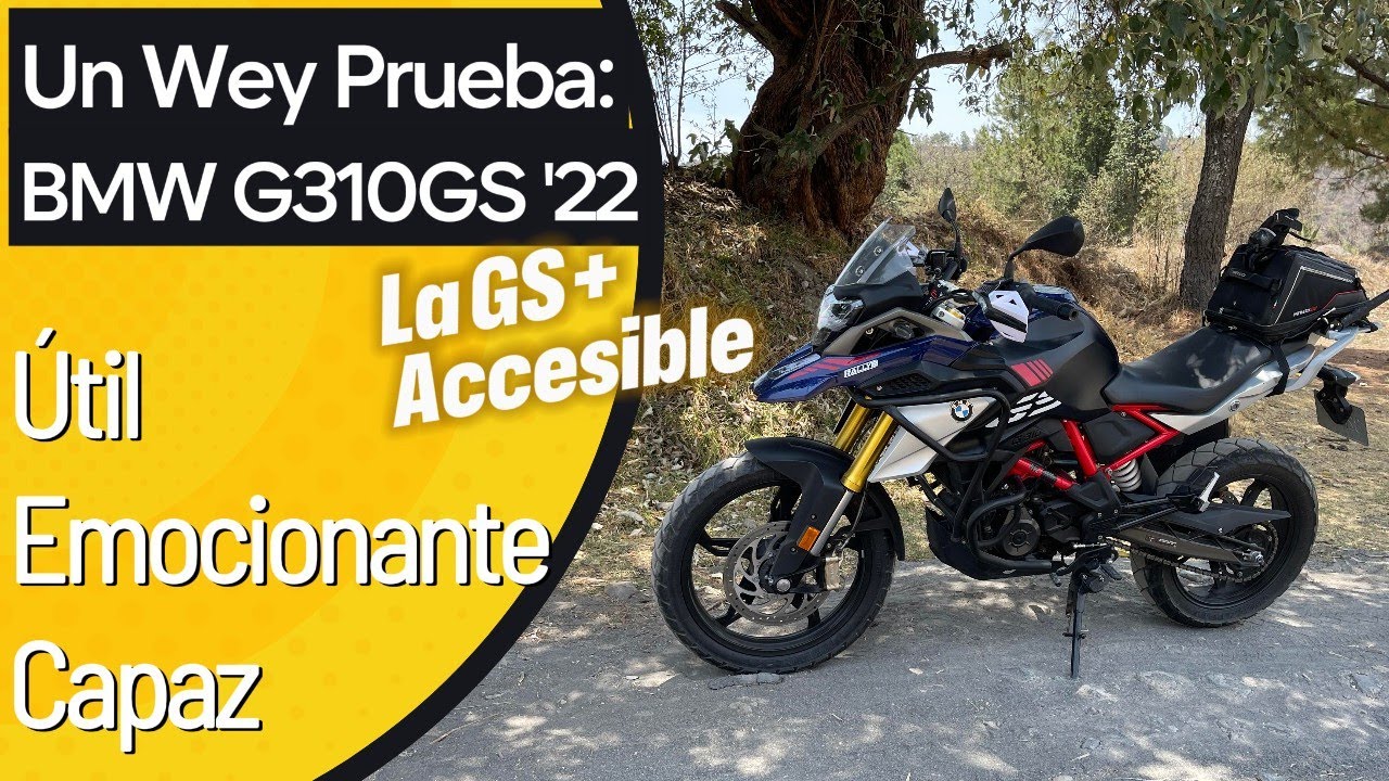 Puede con todo!  BMW G310GS A Detalle