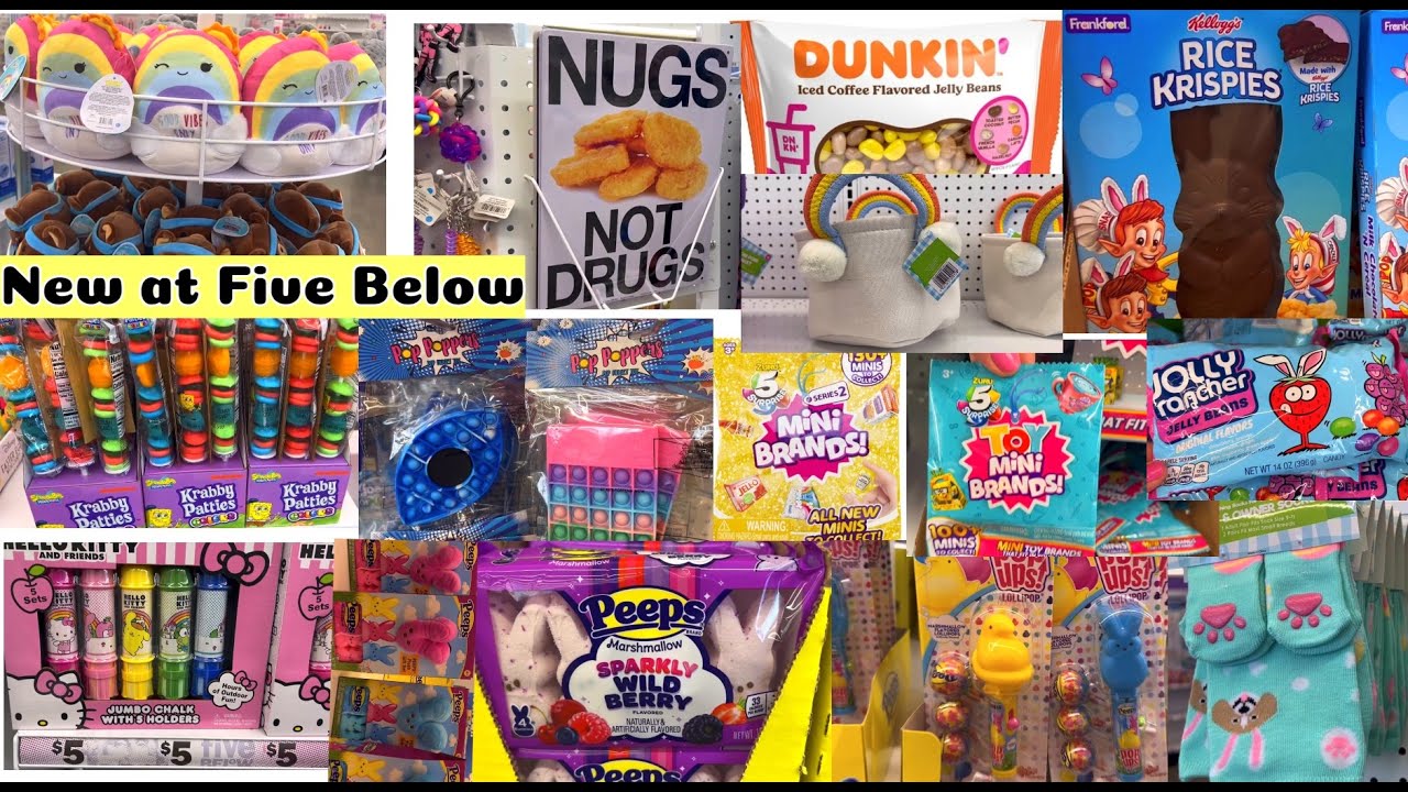 FIVE BELOW SHOPPING *EASTER CANDY AND MORE 2022* SHOP WITH ME