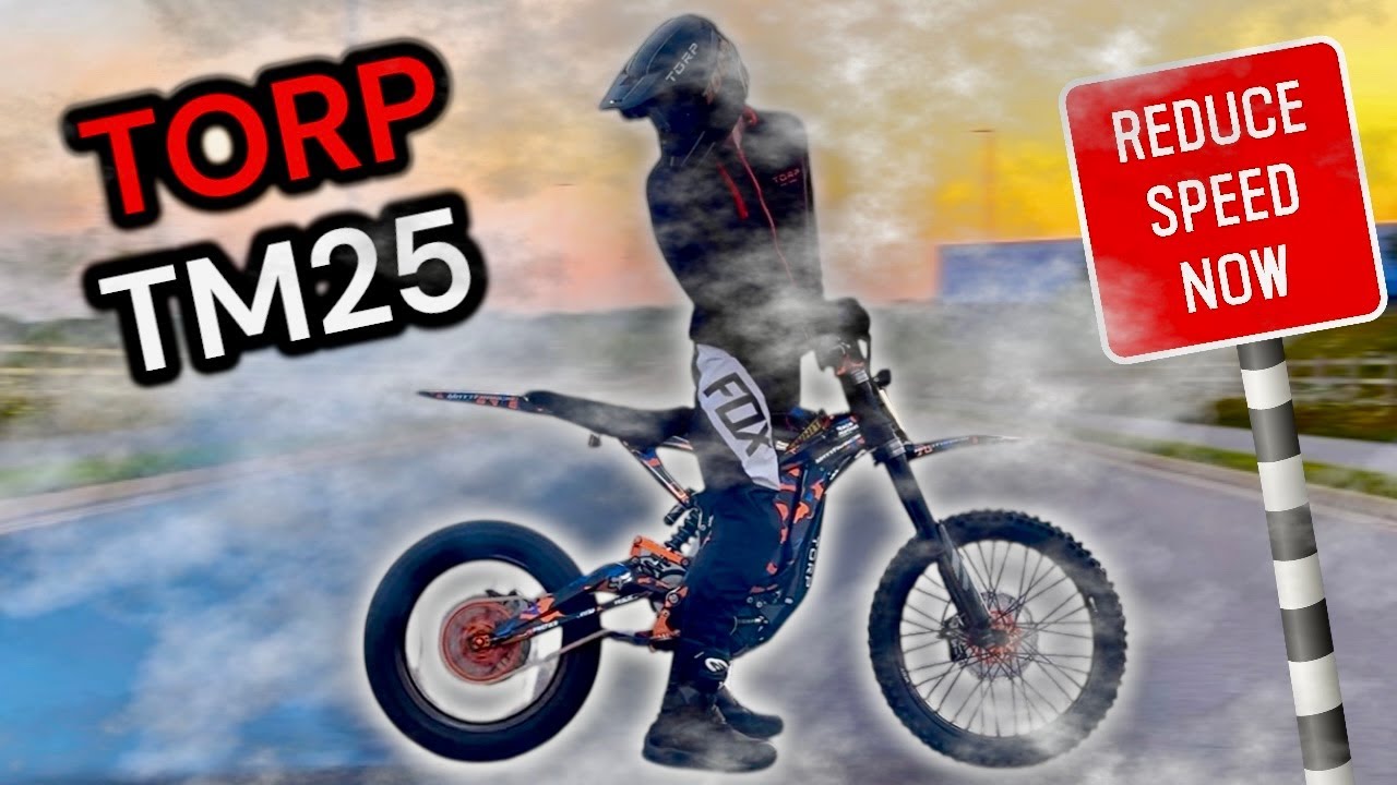 How Fast Is A 72V Surron??? Torp TM25 + TC100