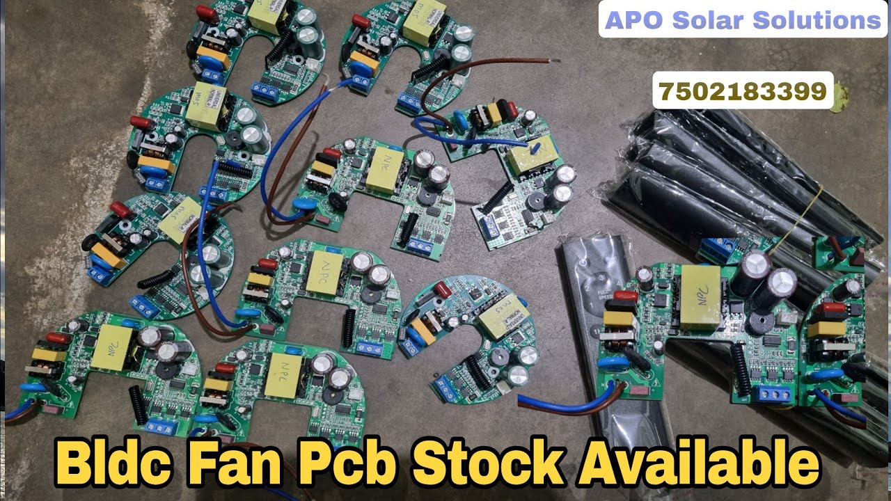 BLDC fan PCB board available 