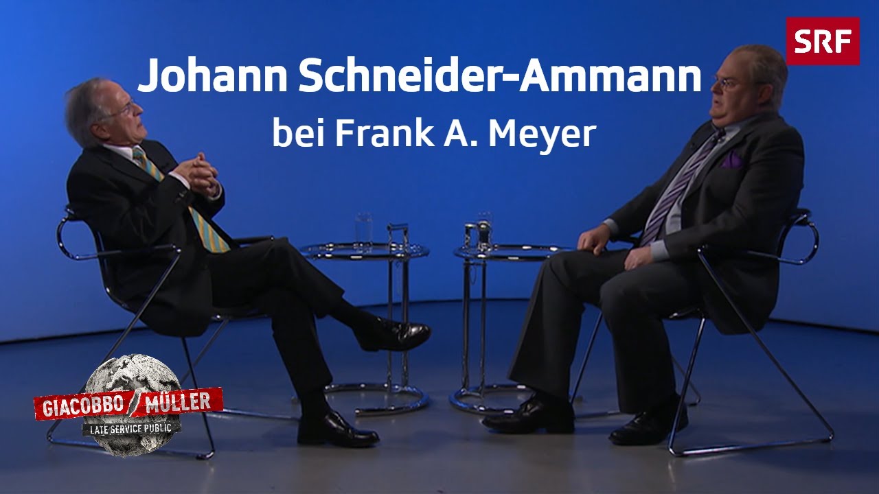 Johann Schneider-Ammann bei Frank A. Meyer | Giacobbo / M&uuml;ller | Comedy | SRF