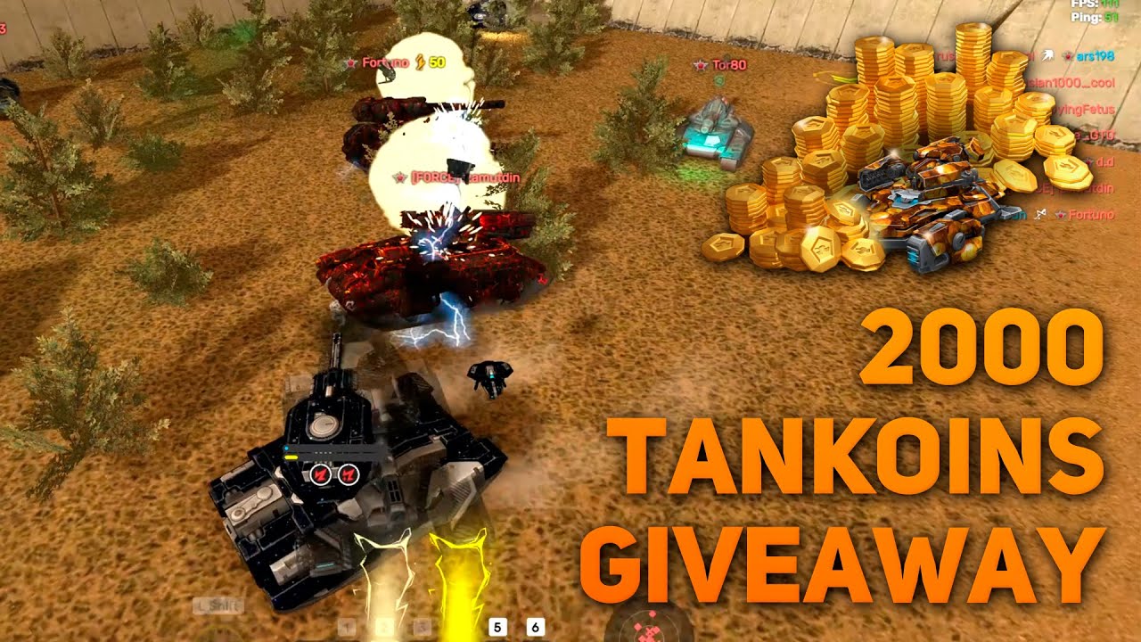 Tanki Online - Destroying Matchmaking with OP Augments | Tankoins Giveaway