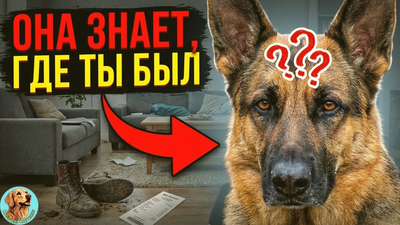 🐶 9 фактов, в которые трудно поверить  Ваша собака знает о вас ЭТО