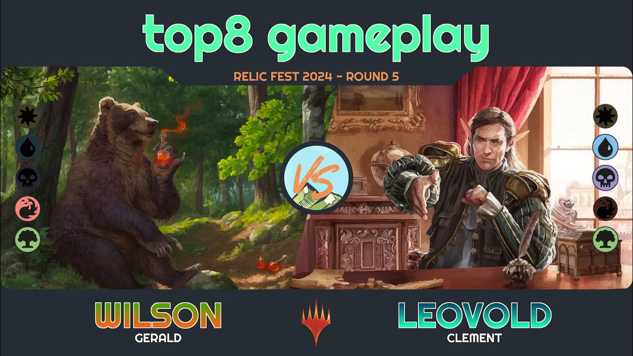 Wilson & Tavern vs. Leovold - Relic Fest 2024 - R5 - Duel Commander - EDH│MTG│bitzelberg