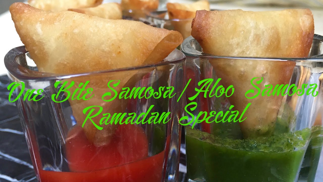 One Bite Samosa/ Aloo Samosa Homemade by HS