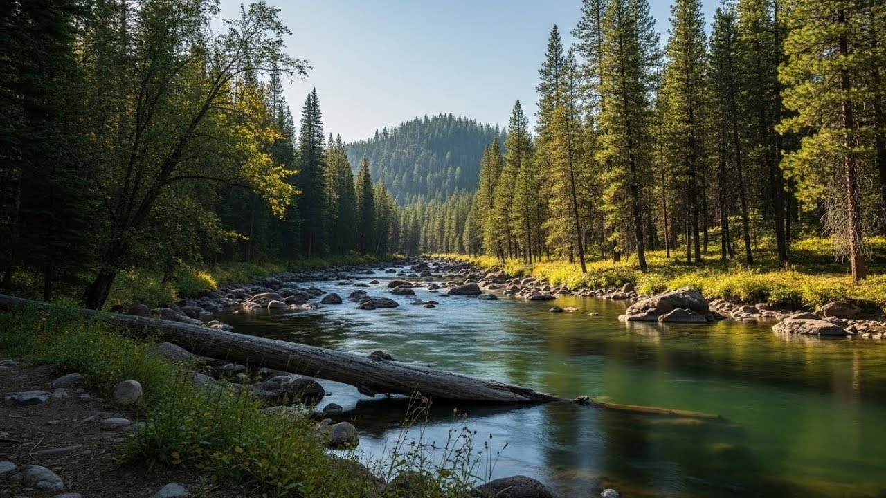 River and Forest Sounds 🌿🌊 Calm Nature Ambience for Relaxation and Focus #2577