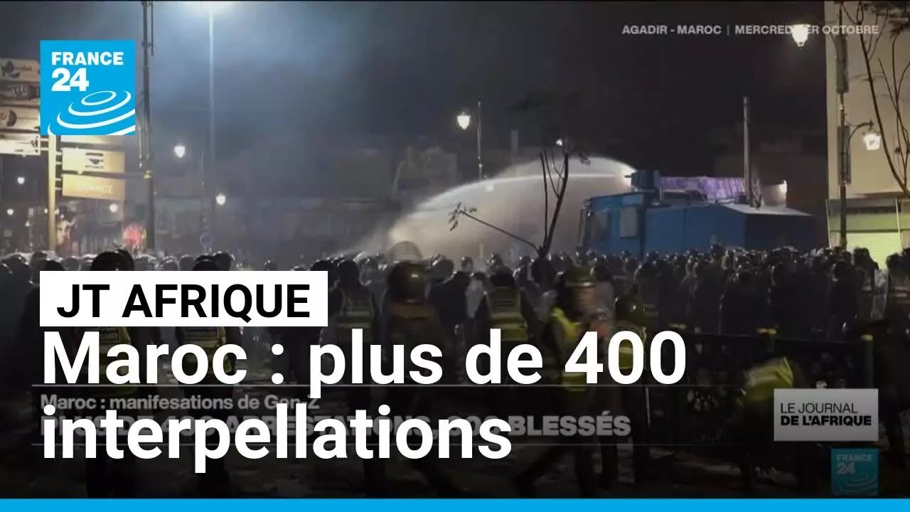 Plus de 400 interpellations et pr&egrave;s de 300 bless&eacute;s au Maroc &bull; FRANCE 24