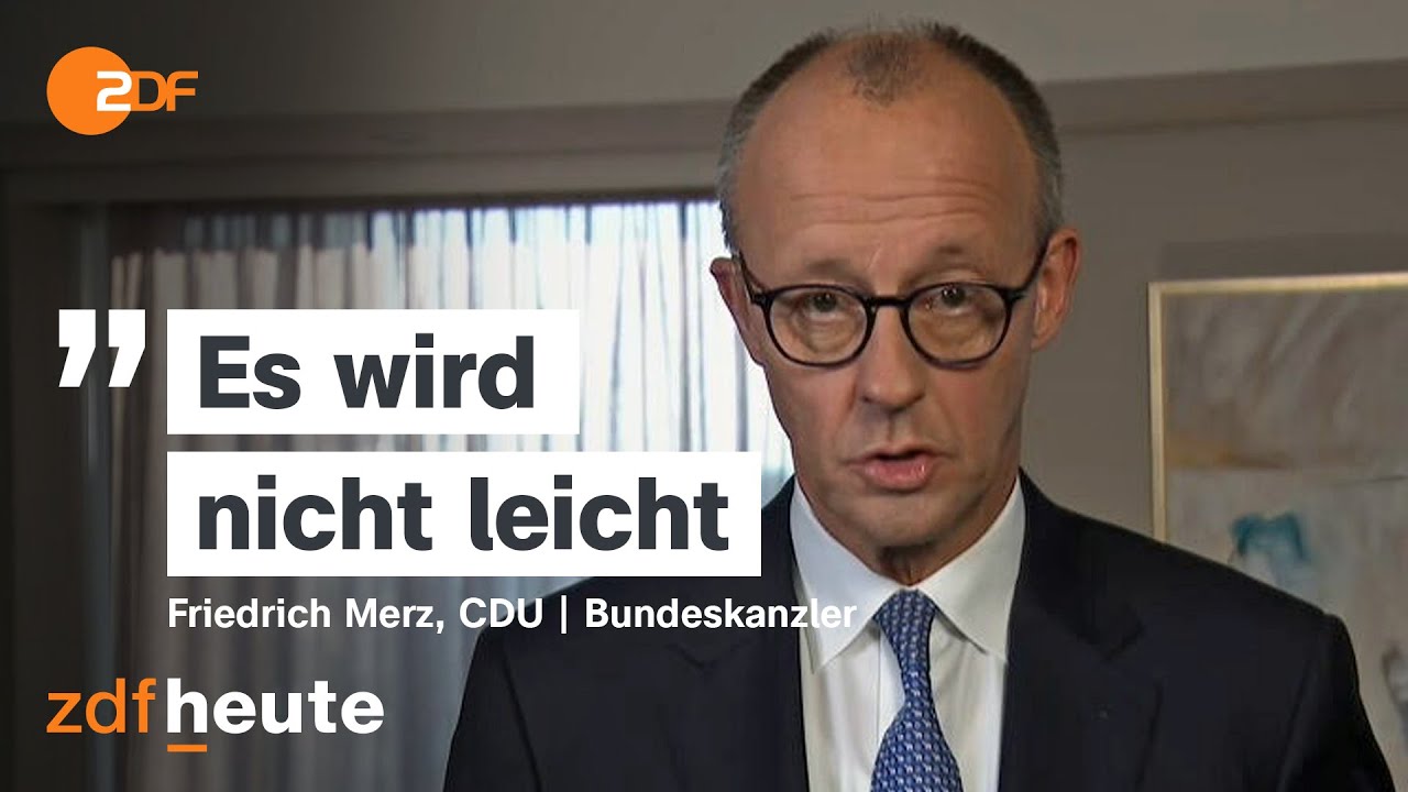 Kanzler Merz im Interview &uuml;ber den 
