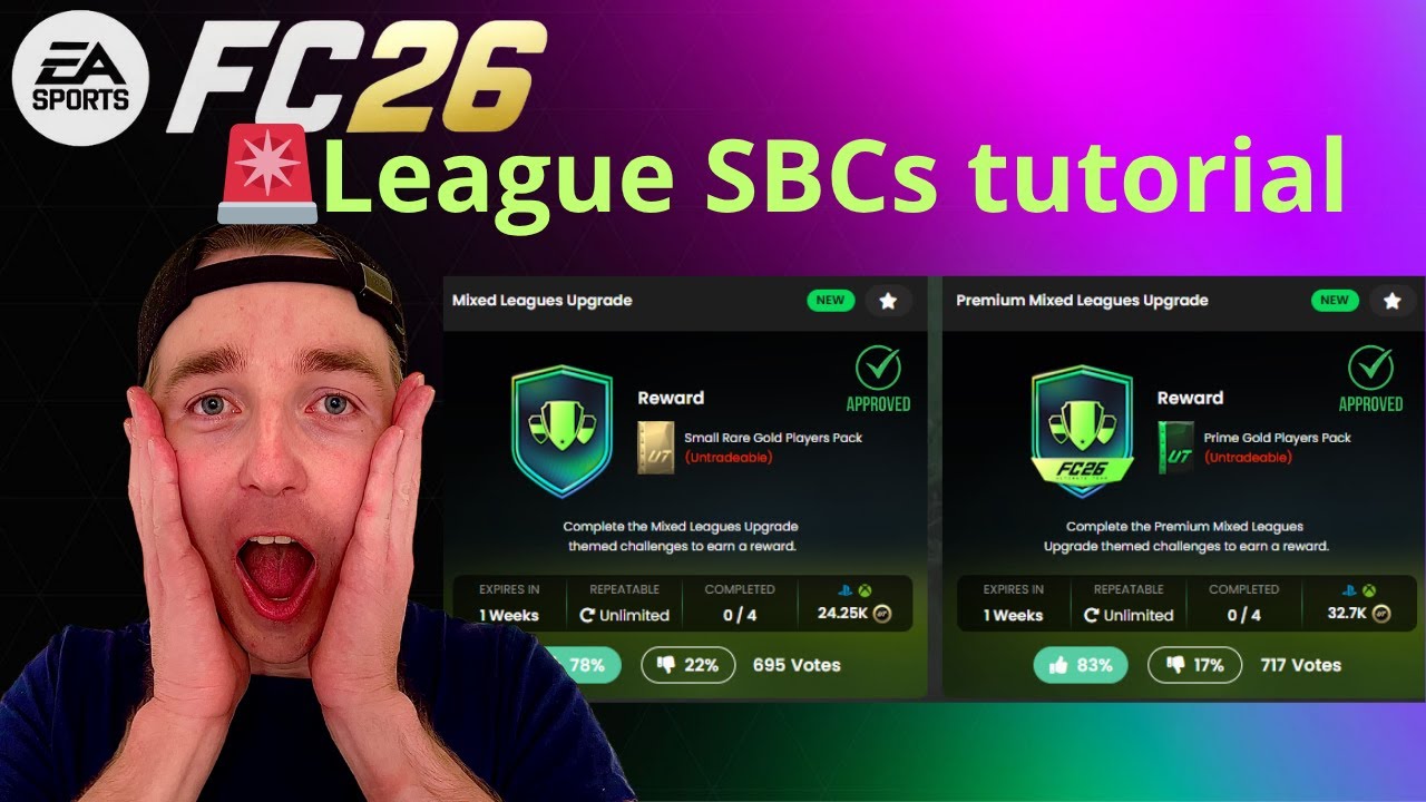 EA FC 26 LEAGUE SBCs CHEAP & EASY! 🔥 Full Beginners Guide + PaleTools Templates Tutorial