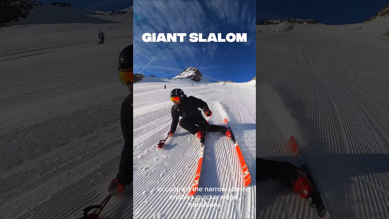 SLALOM vs. GIANT SLALOM