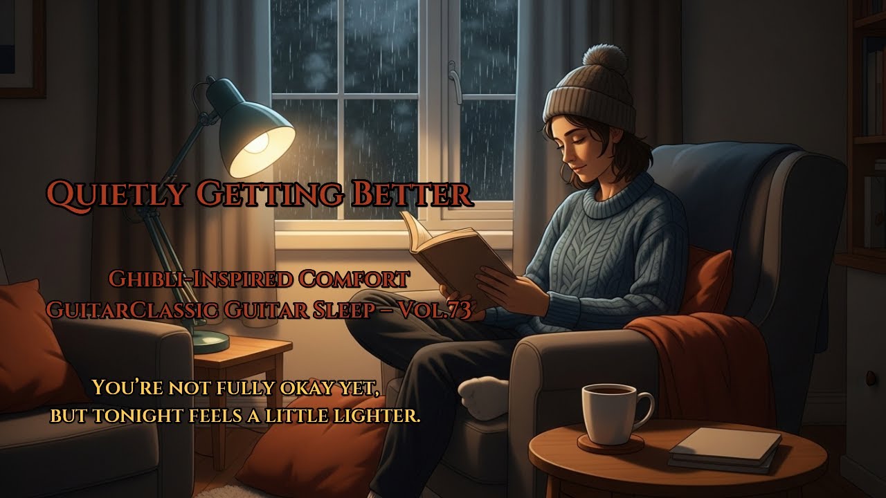 조용히 괜찮아지는 밤 (Quietly Getting Better) / Ghibli-Inspired Comfort GuitarClassic Guitar Sleep – Vol.73