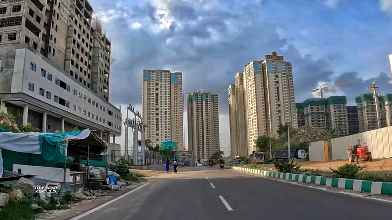 Hyderabad City Roads | The Hi-tech City | Modern & Wonderful City In INDIA 2024