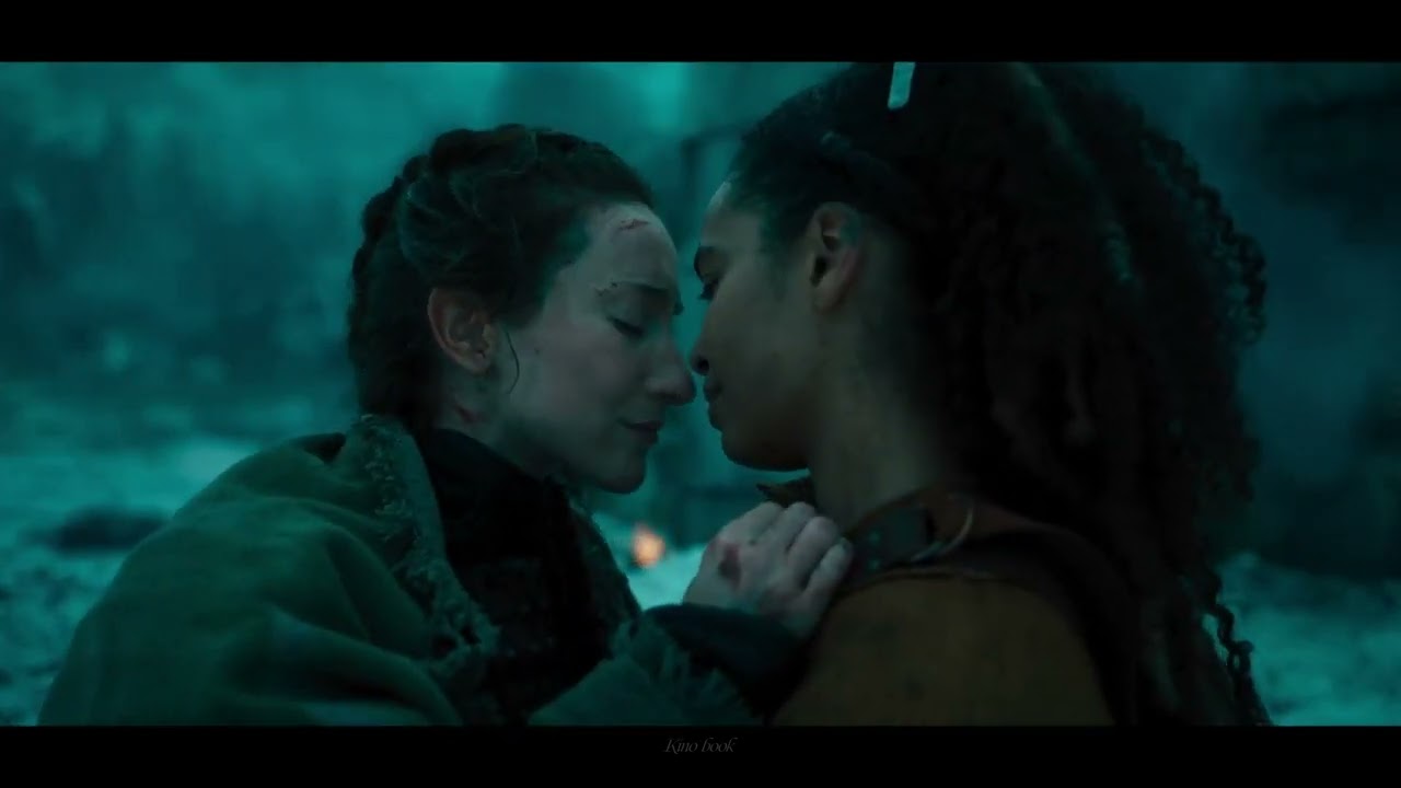 See 2x08 Kiss goodbye   Haniwa and Wren Nesta Cooper, Eden Epstein 