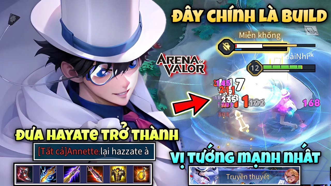 Đây Chính Là Build Đưa Hayate Trở Thành Vị Tướng Mạnh Nhất Hiện Tại 