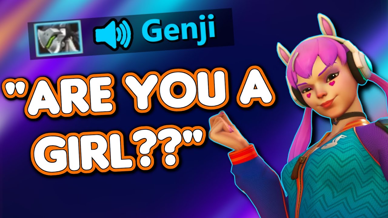 The influence of a girl's voice in Overwatch 2
