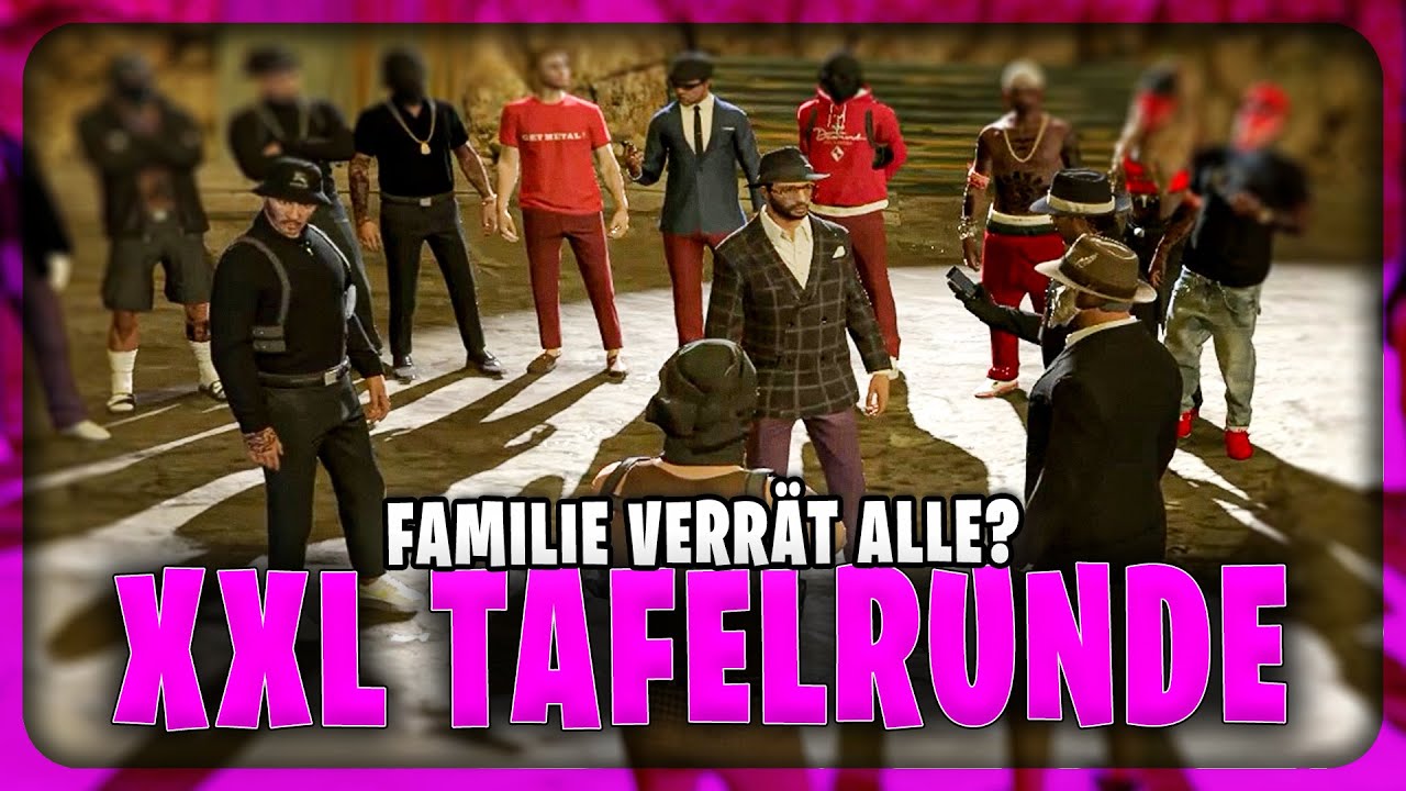 TUZAK VERRÄT ALLE FAMILIEN? 🤬 XXL TAFELRUNDE • GTA RP • AbuGoku9999
