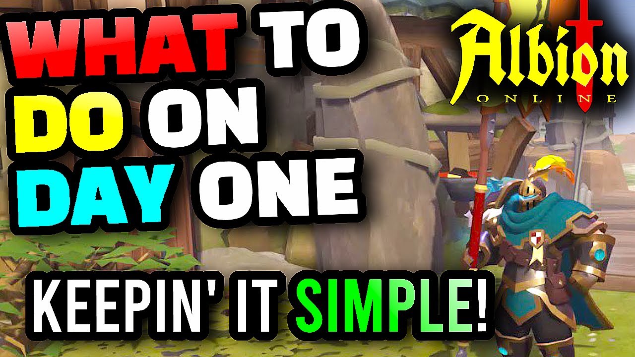 The FIRST Day of Albion Online East T4 In 3 Hours