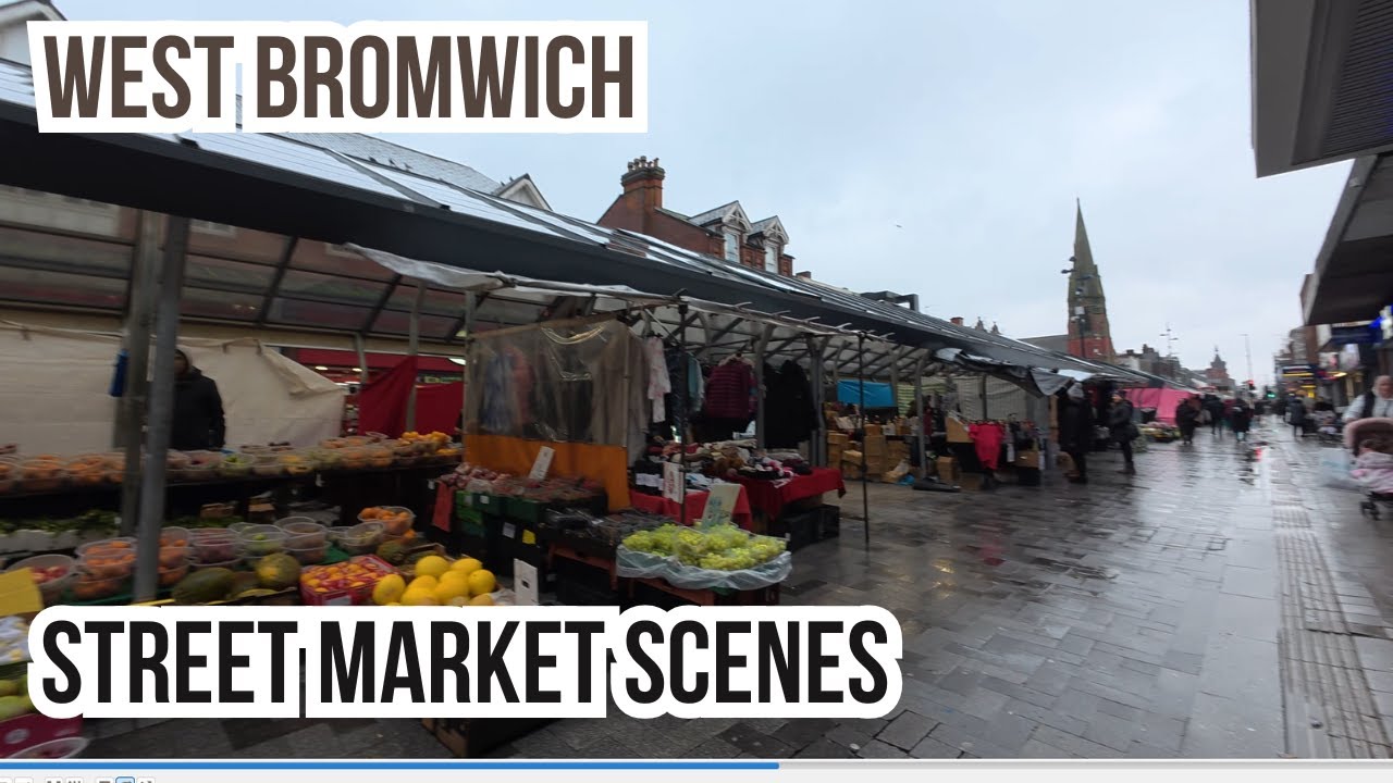 West Bromwich Outdoor Market Walk | Life Beyond the High Street