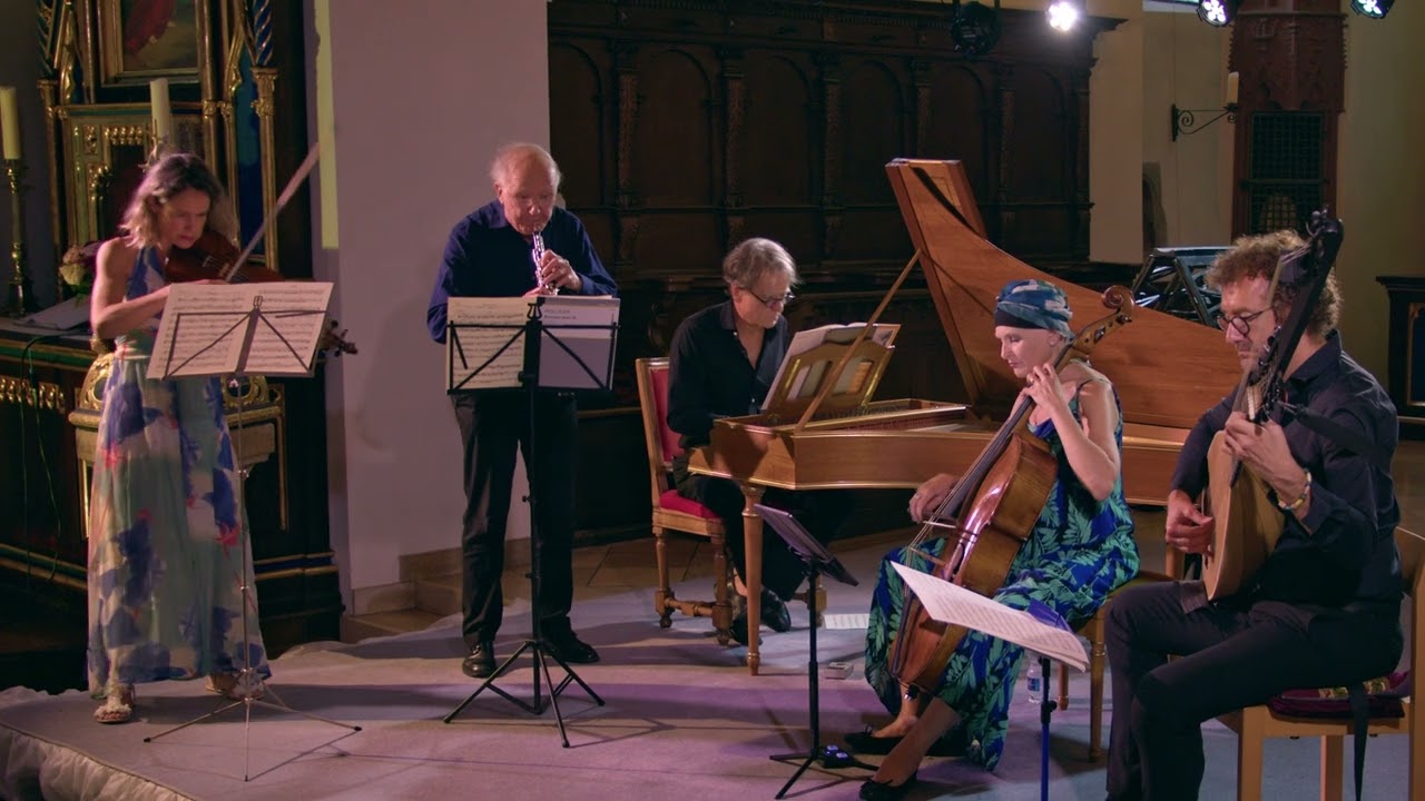 G. F. Telemann Trio Sonate für Oboe Violine und B C  in g Moll Heinz Holliger und 5 Senses