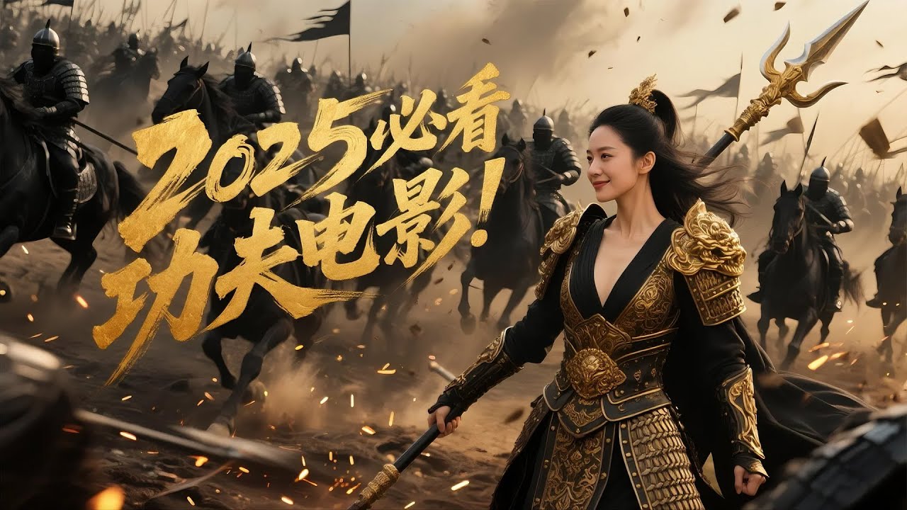 2025功夫大片！性感美女将军居然是暗器高手，一招秒杀九品大宗师！#反杀 #景甜 #许凯 #功夫 #movies #最新电视剧