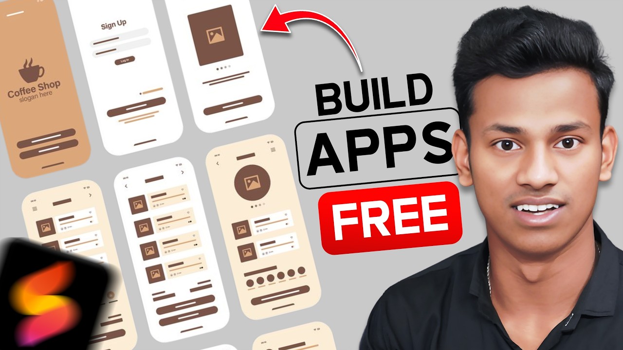 Build Your First App for FREE Using AI! | No Code App Builder + Firebase Studio