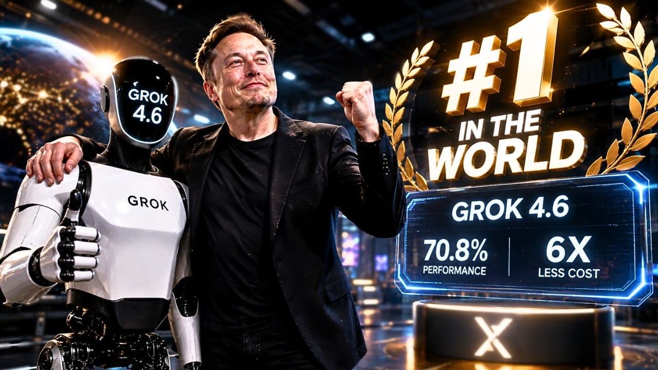 Grok 4.6 SHOCKS The World: #1 Performance At 6X Less Cost.