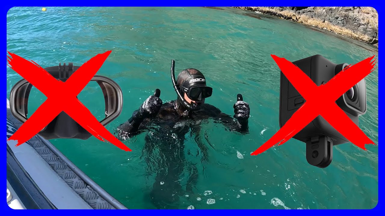 Дайвинг в Пауа пошёл не по плану | потерянная маска, потерянная GOPRO, всплеск и волна
