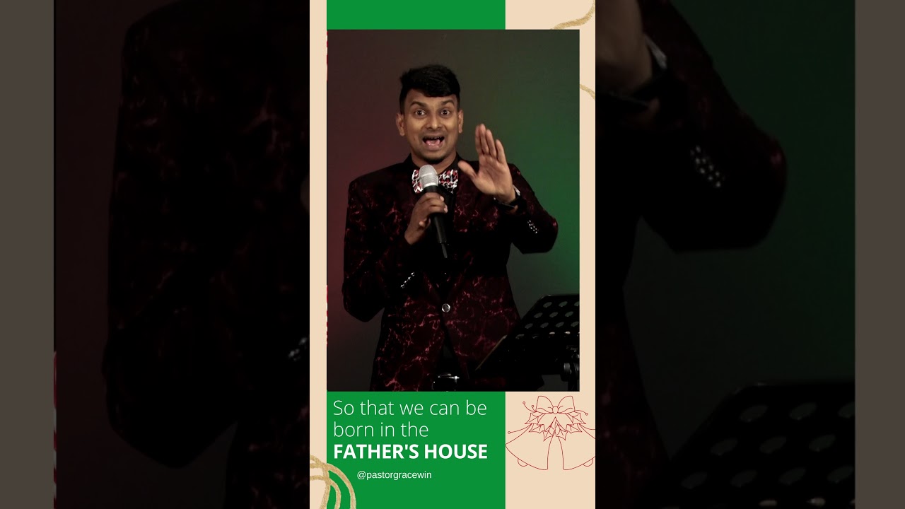 So that we can be born in the Father's house  | @pastorgracewin | #shots