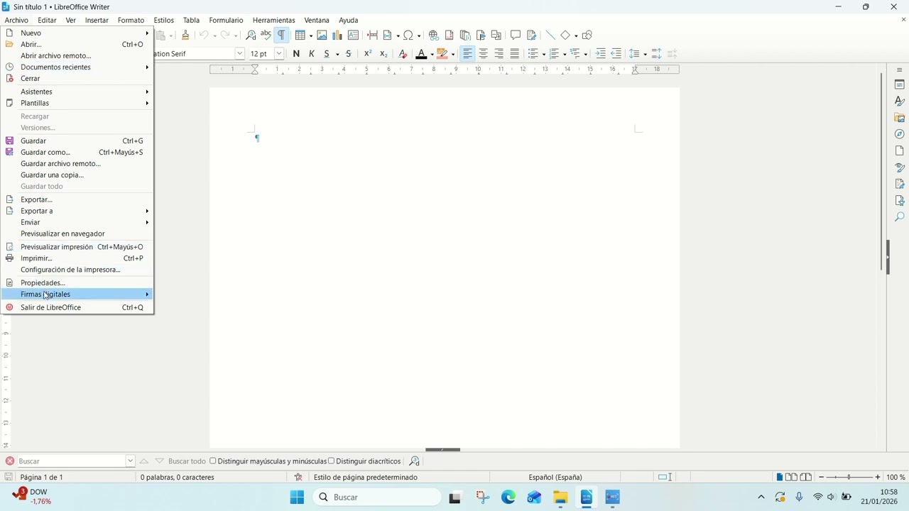 Incrusta el tipo de letra en LibreOffice 🔡📲