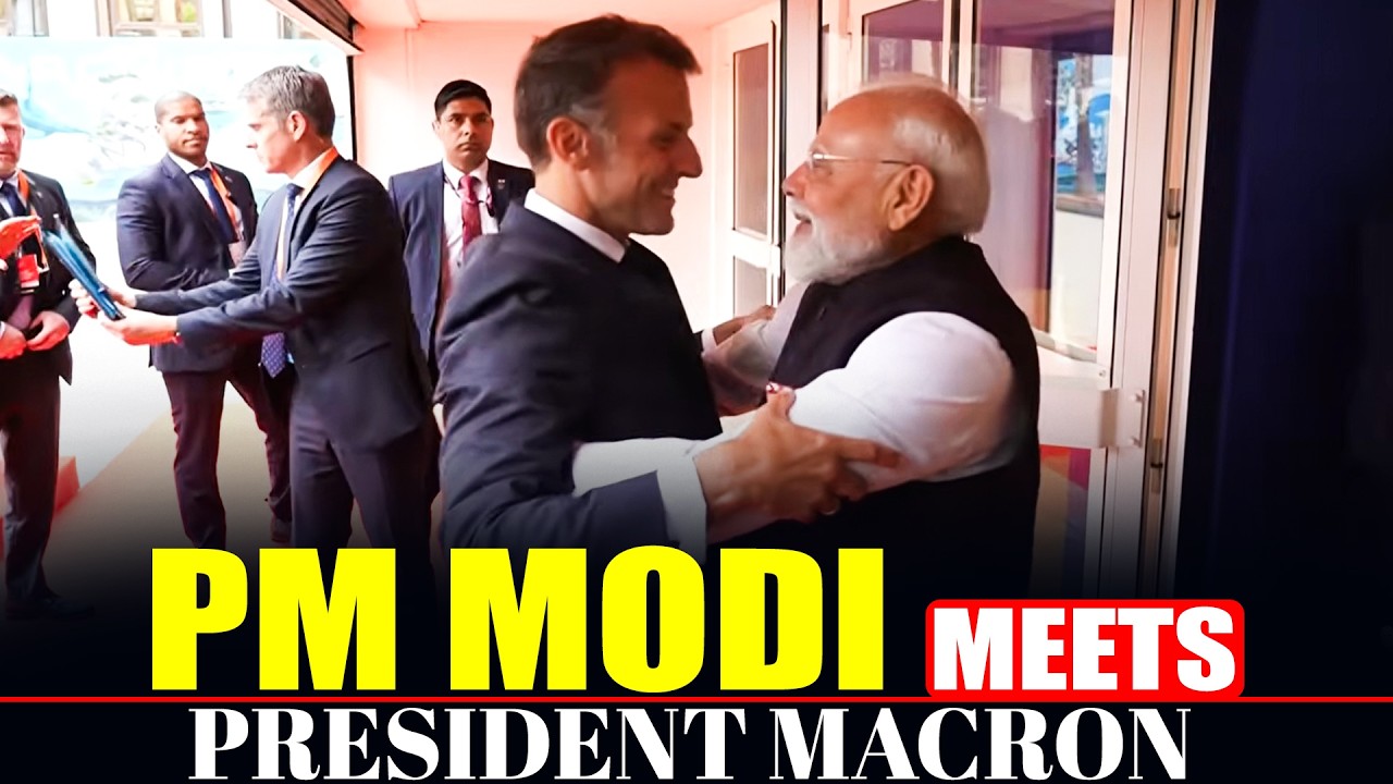 LIVE: PM Narendra Modi meets French President Emmanuel Macron in Nice | India-France Ties