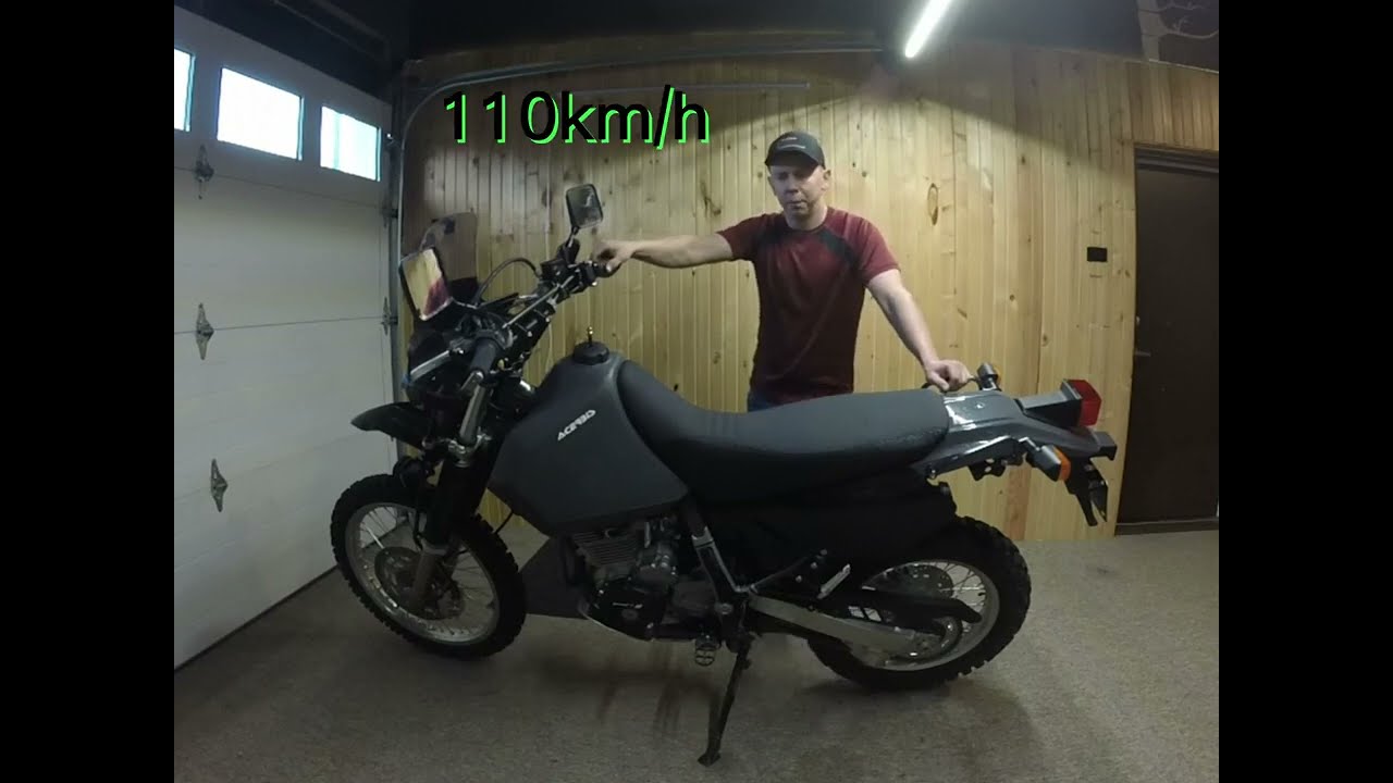 DR650 gets 14 tooth sprocket... and test ride!