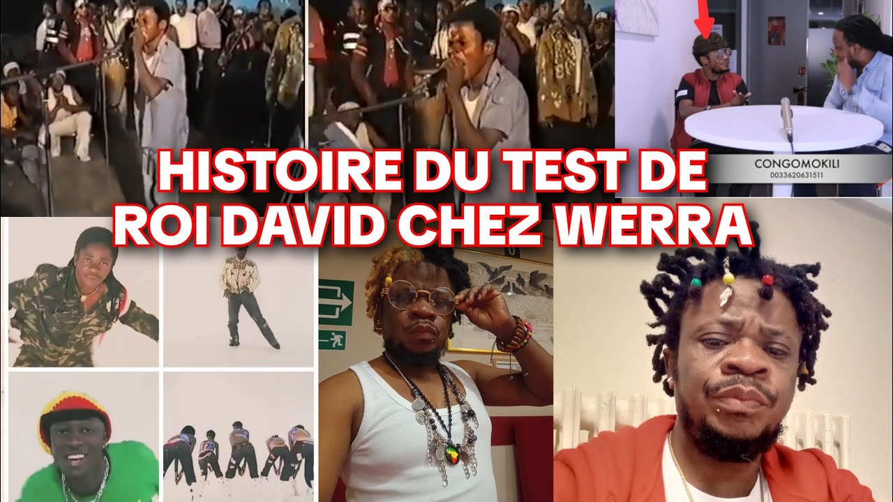 ROI DAVID TEST CHEZ WERRASON, HISTOIRE D'UN COURAGEUX QUI N'A PAS RATÉ SA CIBLE 
