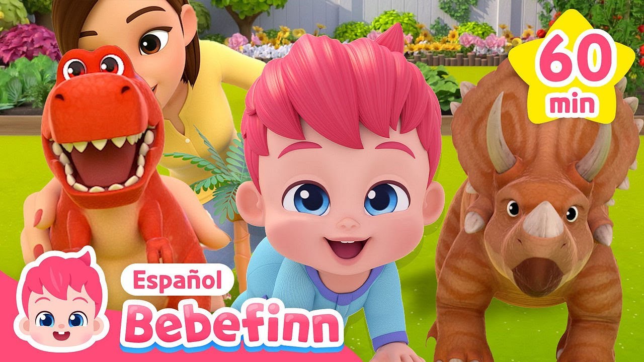 Bailemos y Juguemos con los Dinosaurios🦖 | Dinosaurios para Niños | Bebefinn Canciones Infantiles
